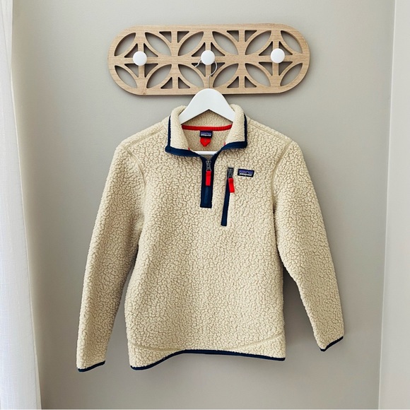 Patagonia Other - Patagonia Retro Pile 1/4 Zip Cream